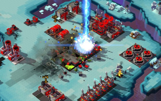 Игра 8-Bit Armies, скриншот