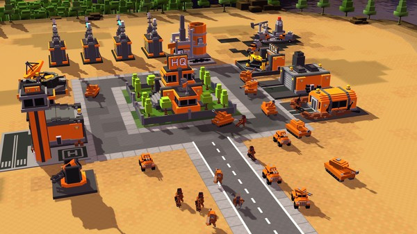 Игра 8-Bit Armies, скриншот