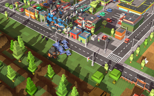 Игра 8-Bit Armies, скриншот