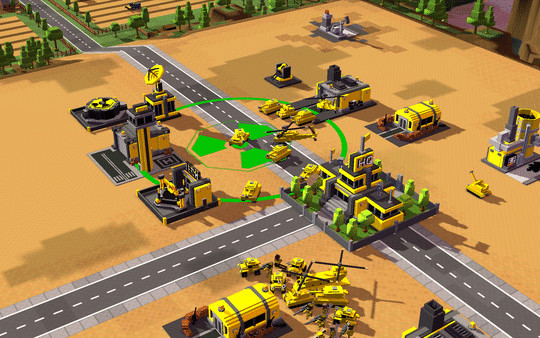 Игра 8-Bit Armies, скриншот