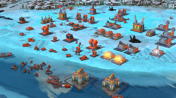 Игра 9-Bit Armies: A Bit Too Far, скриншот