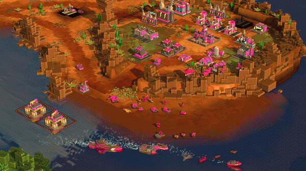 Игра 9-Bit Armies: A Bit Too Far, скриншот