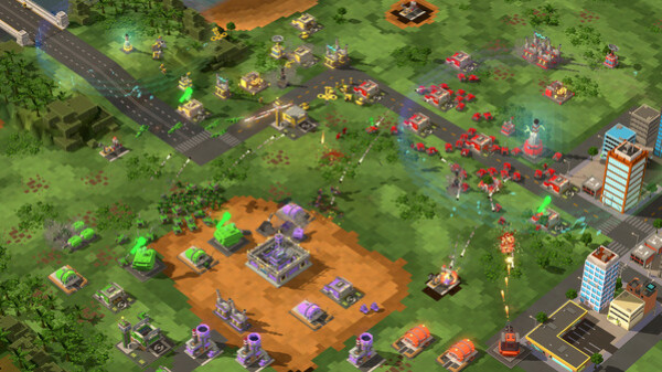 Игра 9-Bit Armies: A Bit Too Far, скриншот