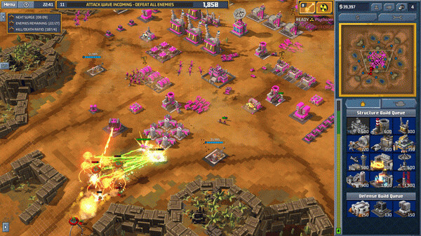 Игра 9-Bit Armies: A Bit Too Far, скриншот