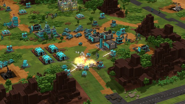 Игра 9-Bit Armies: A Bit Too Far, скриншот