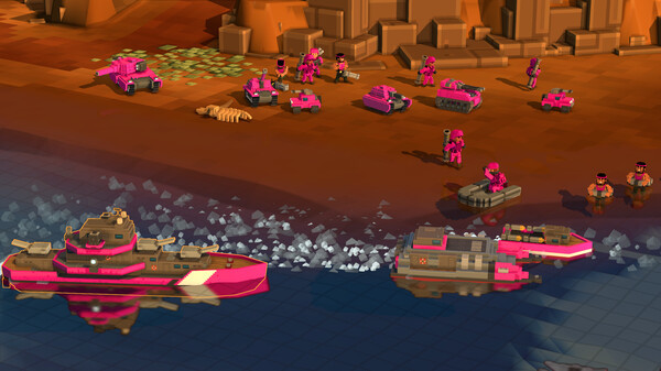 Игра 9-Bit Armies: A Bit Too Far, скриншот