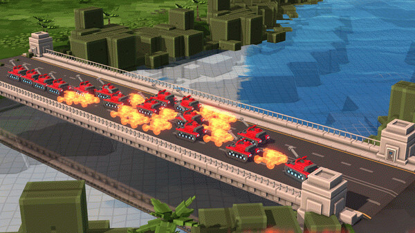 Игра 9-Bit Armies: A Bit Too Far, скриншот