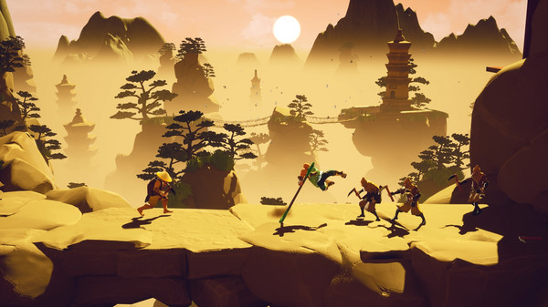 Игра 9 Monkeys of Shaolin, скриншот