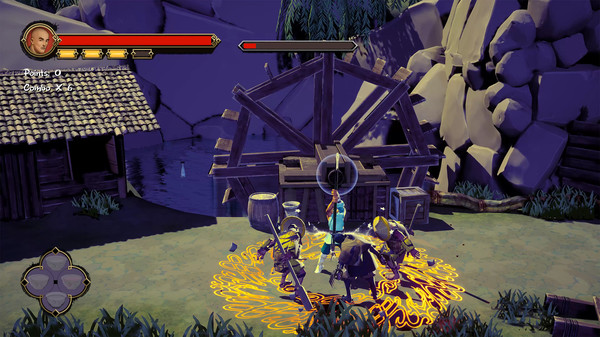 Игра 9 Monkeys of Shaolin, скриншот