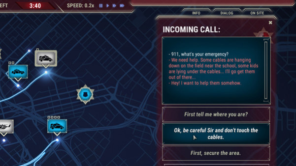 Игра 911 Operator, скриншот