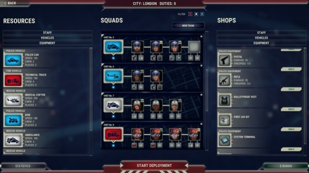 Игра 911 Operator, скриншот