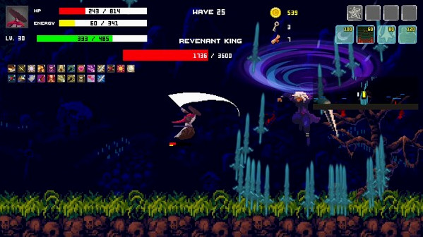 Игра 99 Waves, скриншот