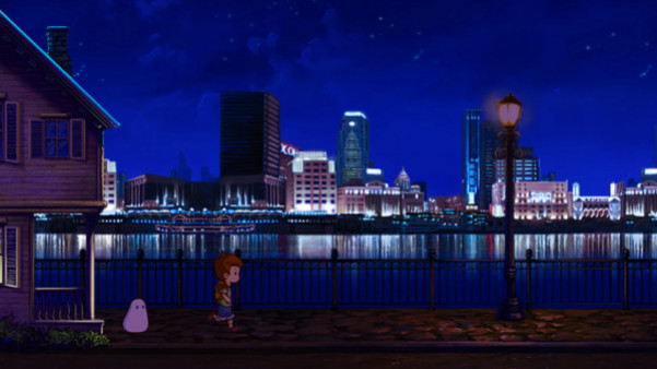 Игра A Boy and His Blob, скриншот