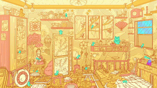 Игра A Building Full of Cats 2, скриншот