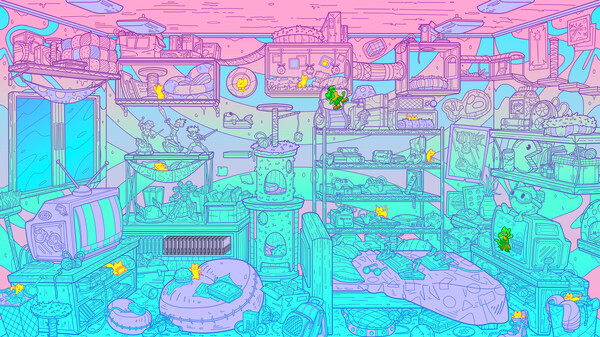 Игра A Building Full of Cats 2, скриншот