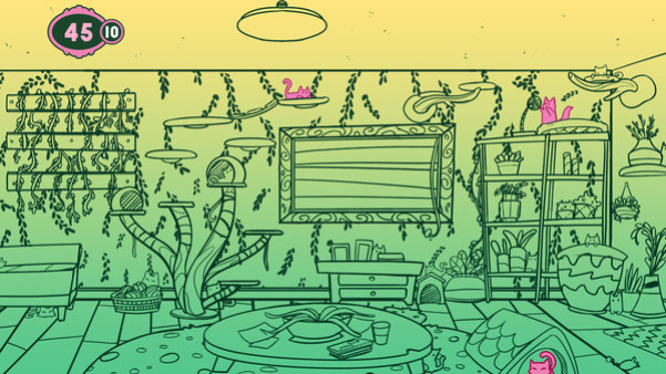 Игра A Building Full of Cats, скриншот