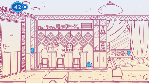 Игра A Building Full of Cats, скриншот
