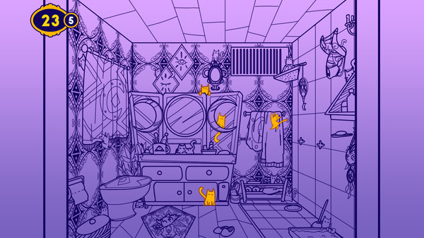 Игра A Building Full of Cats, скриншот