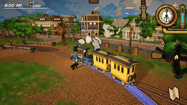 Игра A Bumpy Ride, скриншот