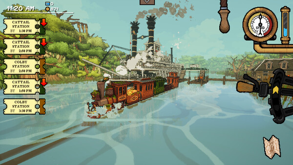 Игра A Bumpy Ride, скриншот