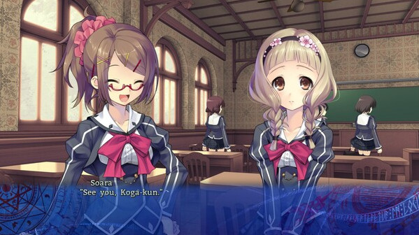 Игра A Clockwork Ley-Line: Flowers Falling in the Morning Mist, скриншот