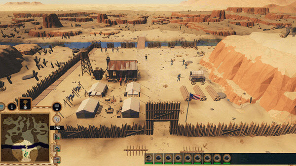 Игра A Fistful Of Yankees, скриншот