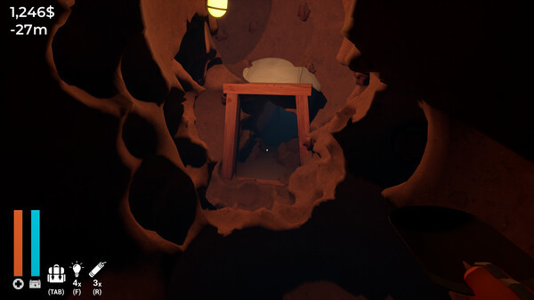 Игра A Game About Digging A Hole, скриншот