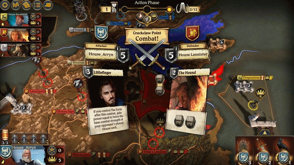 Игра A Game Of Thrones - A Feast For Crows, скриншот