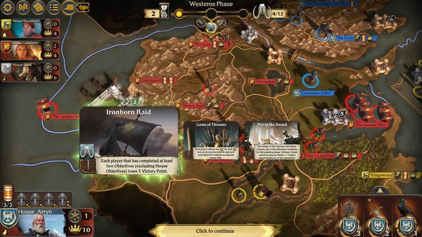 Игра A Game Of Thrones - A Feast For Crows, скриншот