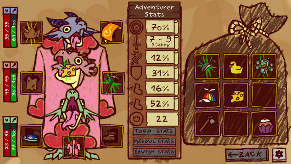 Игра A Kobold Story : Trenchcoat Adventurer, скриншот