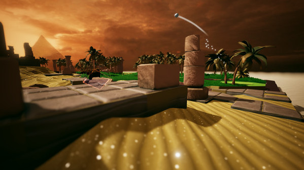 Игра A Little Golf Journey, скриншот