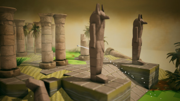 Игра A Little Golf Journey, скриншот