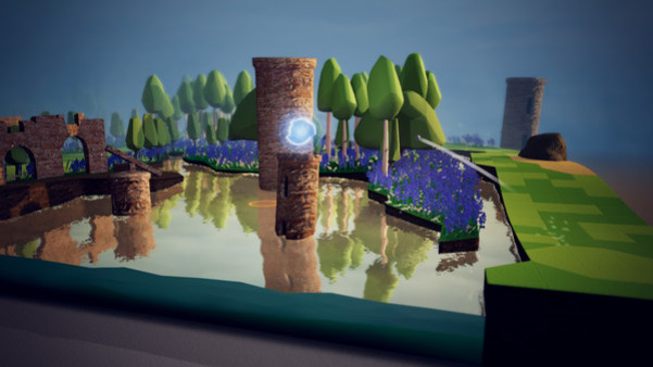 Игра A Little Golf Journey, скриншот