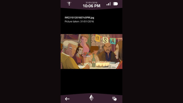 Игра A Normal Lost Phone, скриншот