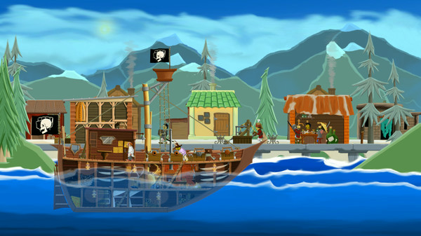 Игра A pirate quartermaster, скриншот