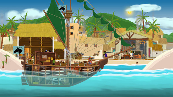 Игра A pirate quartermaster, скриншот