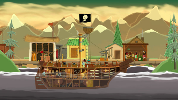 Игра A pirate quartermaster, скриншот