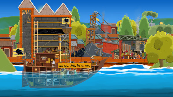 Игра A pirate quartermaster, скриншот