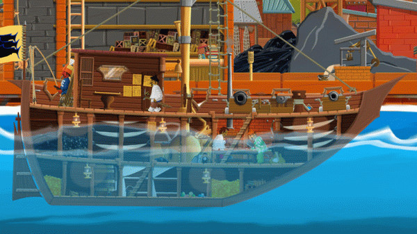 Игра A pirate quartermaster, скриншот