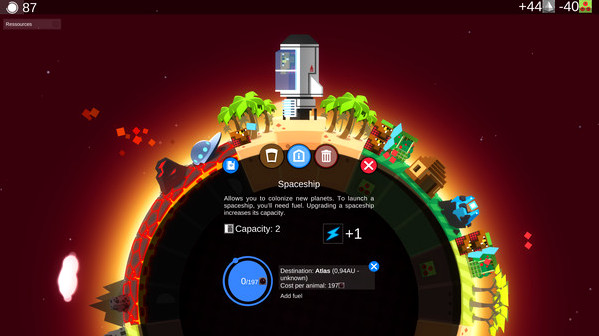 Игра A Planet of Mine, скриншот