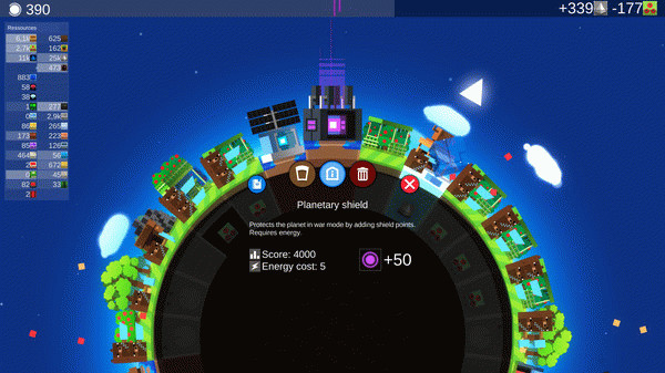 Игра A Planet of Mine, скриншот