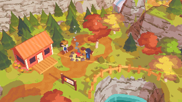 Игра A Short Hike, скриншот