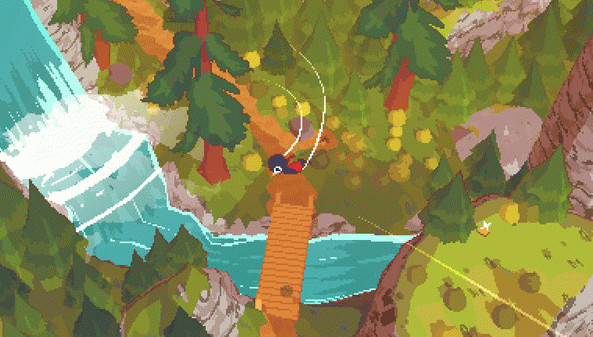 Игра A Short Hike, скриншот
