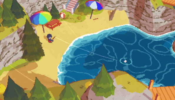 Игра A Short Hike, скриншот