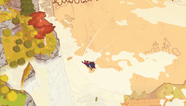 Игра A Short Hike, скриншот