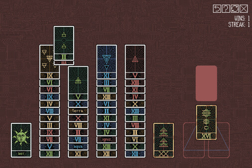 Игра A Solitaire Mystery, скриншот