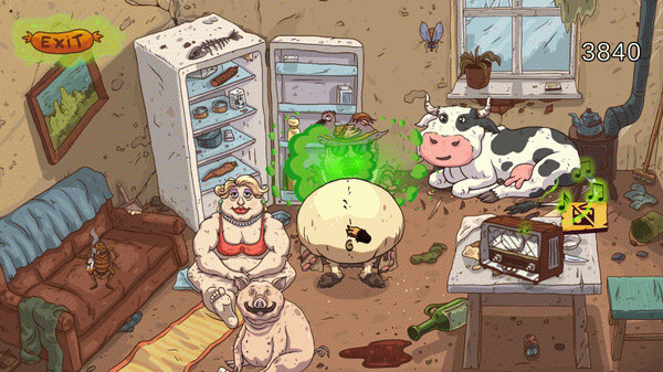 Игра A Story About Farting, скриншот