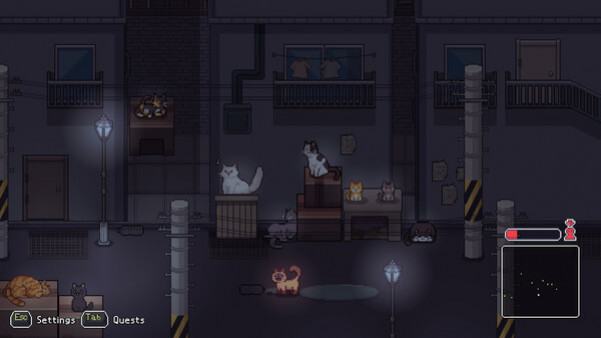 Игра A Street Cat's Tale 2: Out side is dangerous, скриншот