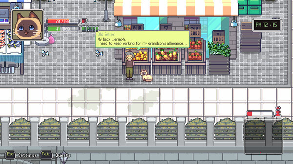 Игра A Street Cat's Tale 2: Out side is dangerous, скриншот