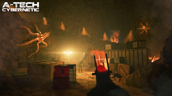 Игра A-Tech Cybernetic VR, скриншот